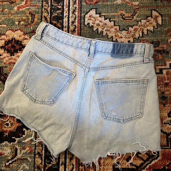 Wild Fable Light Wash High Waist Jean Shorts - Picture 2 of 3